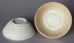 Chinese white bowls, diameter 15.5cm