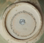 Reverse of plate L-133, above