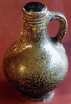 Small brown jug 02-GHL-160, height 14cm.